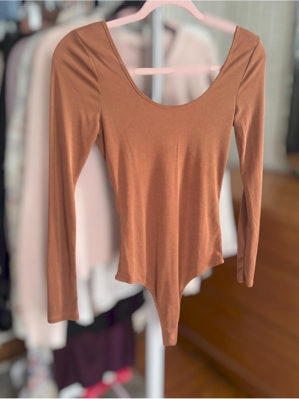 Low Back Long Sleeve Bodysuit